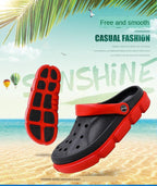 Summer Beach Flip Flops Slippers Shoes Men's Non Slip Antiwear Shoes Home Slippers Classic Breathable Summer Sandals Slip On Slide Lightweight Slippers Beach Clogs Stevvex