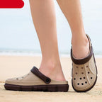 Summer Beach Flip Flops Slippers Shoes Men's Non Slip Antiwear Shoes Home Slippers Classic Breathable Summer Sandals Slip On Slide Lightweight Slippers Beach Clogs Stevvex