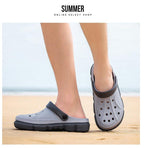 Summer Beach Flip Flops Slippers Shoes Men's Non Slip Antiwear Shoes Home Slippers Classic Breathable Summer Sandals Slip On Slide Lightweight Slippers Beach Clogs Stevvex