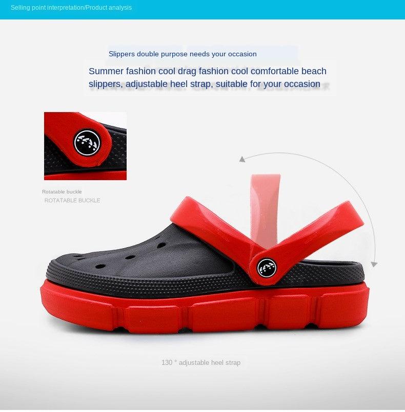 Summer Beach Flip Flops Slippers Shoes Men's Non Slip Antiwear Shoes Home Slippers Classic Breathable Summer Sandals Slip On Slide Lightweight Slippers Beach Clogs Stevvex
