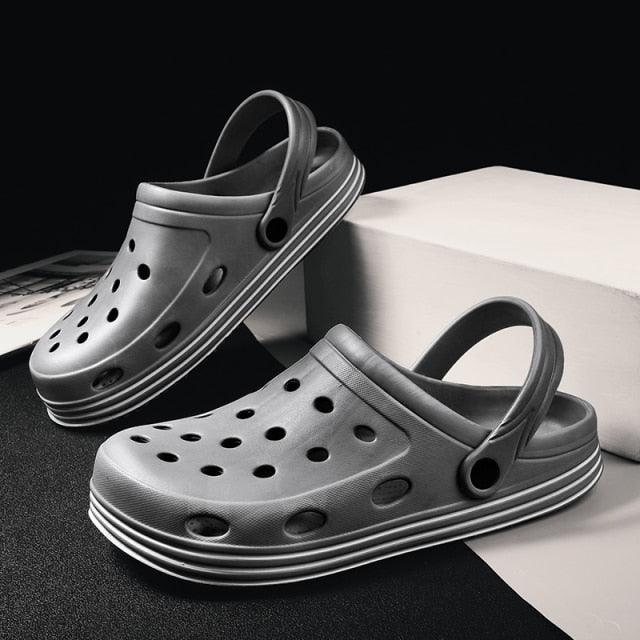 Summer Beach Flip Flops Slippers Shoes Men's Non Slip Antiwear Shoes Home Slippers Classic Breathable Summer Sandals Slip On Slide Lightweight Slippers Beach Clogs Stevvex
