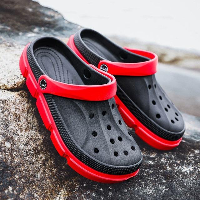 Summer Beach Flip Flops Slippers Shoes Men's Non Slip Antiwear Shoes Home Slippers Classic Breathable Summer Sandals Slip On Slide Lightweight Slippers Beach Clogs Stevvex