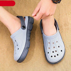 Summer Beach Flip Flops Slippers Shoes Men's Non Slip Antiwear Shoes Home Slippers Classic Breathable Summer Sandals Slip On Slide Lightweight Slippers Beach Clogs Stevvex