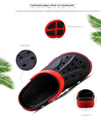 Summer Beach Flip Flops Slippers Shoes Men's Non Slip Antiwear Shoes Home Slippers Classic Breathable Summer Sandals Slip On Slide Lightweight Slippers Beach Clogs Stevvex
