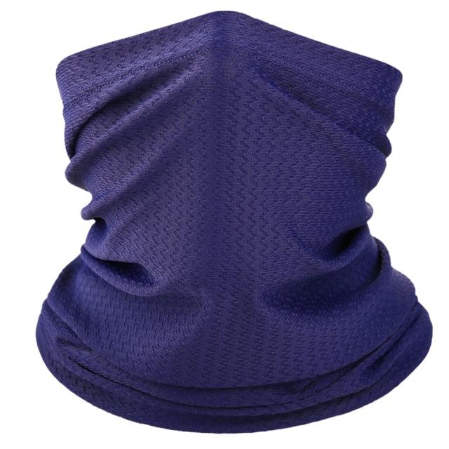 Summer Breathable Bandana Cycling Half Face Mask Ski Bicycle Hunting Fishing Running Bike Hiking Stretch Cool Scarf Outdoor Sport Camping Hiking Scarf Printing Bandana Windproof Sunscreen Neck Tube Gaiter Headband Shemagh Washable Cloth Women Men Stevvex