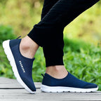 Summer Breathable Comfortable Mesh Running Mens Shoes Trainers Walking Outdoor Sport Men Sneakers Running Shoes Ultra Lightweight Breathable Walking Shoes Non Slip Athletic Fashion Sneakers Stevvex