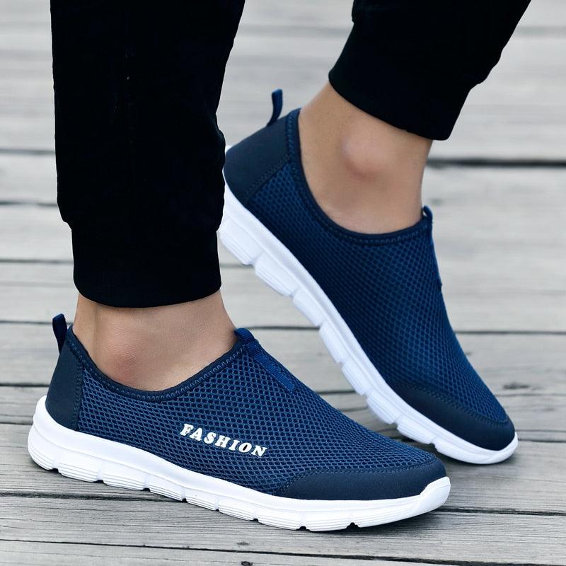 Summer Breathable Comfortable Mesh Running Mens Shoes Trainers Walking Outdoor Sport Men Sneakers Running Shoes Ultra Lightweight Breathable Walking Shoes Non Slip Athletic Fashion Sneakers Stevvex
