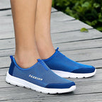 Summer Breathable Comfortable Mesh Running Mens Shoes Trainers Walking Outdoor Sport Men Sneakers Running Shoes Ultra Lightweight Breathable Walking Shoes Non Slip Athletic Fashion Sneakers Stevvex