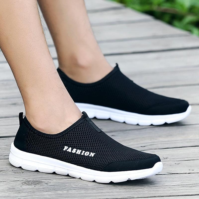 Summer Breathable Comfortable Mesh Running Mens Shoes Trainers Walking Outdoor Sport Men Sneakers Running Shoes Ultra Lightweight Breathable Walking Shoes Non Slip Athletic Fashion Sneakers Stevvex
