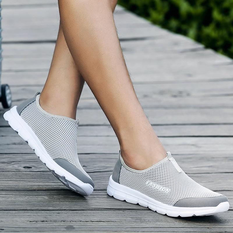 Summer Breathable Comfortable Mesh Running Mens Shoes Trainers Walking Outdoor Sport Men Sneakers Running Shoes Ultra Lightweight Breathable Walking Shoes Non Slip Athletic Fashion Sneakers Stevvex