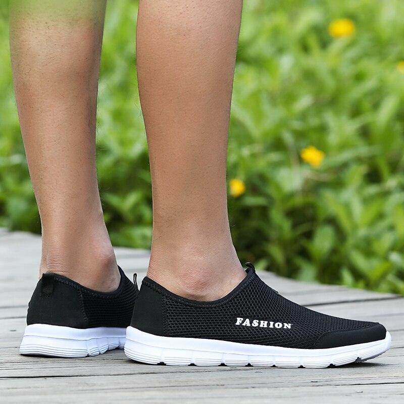 Summer Breathable Comfortable Mesh Running Mens Shoes Trainers Walking Outdoor Sport Men Sneakers Running Shoes Ultra Lightweight Breathable Walking Shoes Non Slip Athletic Fashion Sneakers Stevvex