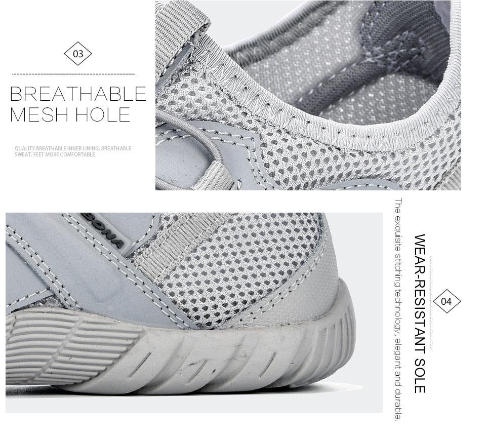 Summer Breathable Mens Casual Sneakers Fashion Shoes Casual Mens Sneakers Comfortable Walking Man Trendy  Walking Shoes Soft Design Running Shoes Fashion Sports Non-Slip Shoes Stevvex