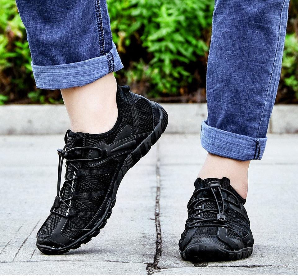 Summer Breathable Mens Casual Sneakers Fashion Shoes Casual Mens Sneakers Comfortable Walking Man Trendy  Walking Shoes Soft Design Running Shoes Fashion Sports Non-Slip Shoes Stevvex