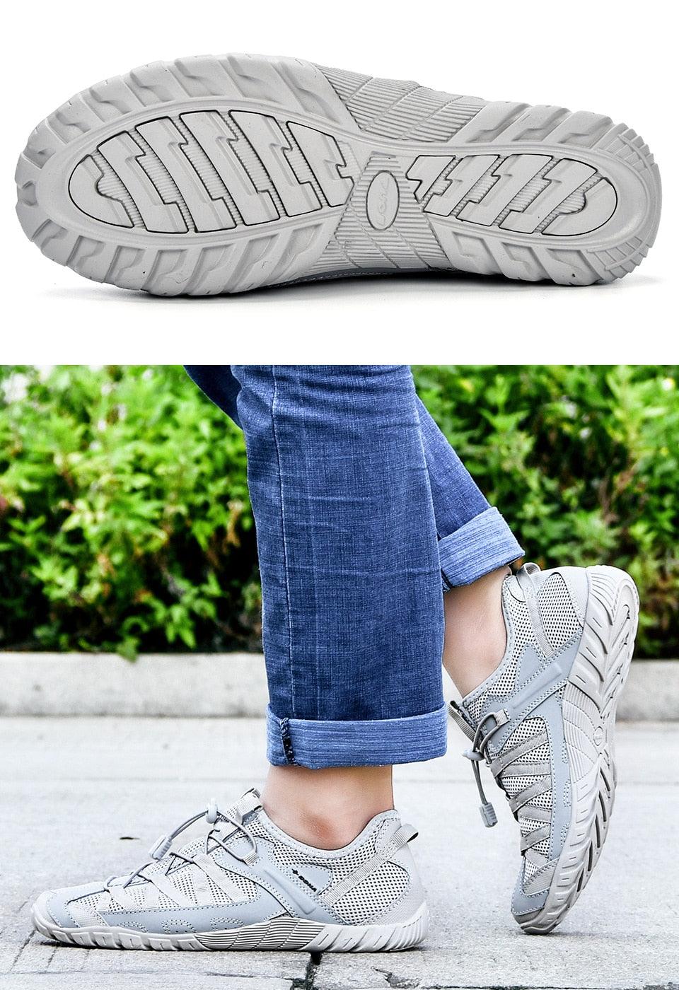 Summer Breathable Mens Casual Sneakers Fashion Shoes Casual Mens Sneakers Comfortable Walking Man Trendy  Walking Shoes Soft Design Running Shoes Fashion Sports Non-Slip Shoes Stevvex