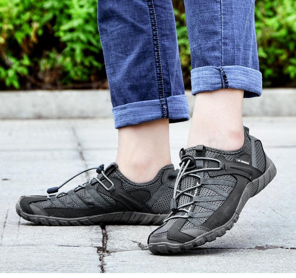 Summer Breathable Mens Casual Sneakers Fashion Shoes Casual Mens Sneakers Comfortable Walking Man Trendy  Walking Shoes Soft Design Running Shoes Fashion Sports Non-Slip Shoes Stevvex
