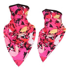 Summer Breathable Mesh Bandana Running Cycling Face Mask Hunting Skiing Bicycle Hiking Fishing Snowboard Cold Weather Balaclava Ski Mask Neck Warmer Hood Winter Gear Water Resistant and Windproof Fleece Thermal Face Mask Sports Scarf Women Men Stevvex