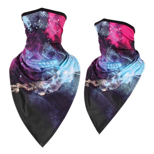 Summer Breathable Mesh Bandana Running Cycling Face Mask Hunting Skiing Bicycle Hiking Fishing Snowboard Cold Weather Balaclava Ski Mask Neck Warmer Hood Winter Gear Water Resistant and Windproof Fleece Thermal Face Mask Sports Scarf Women Men Stevvex