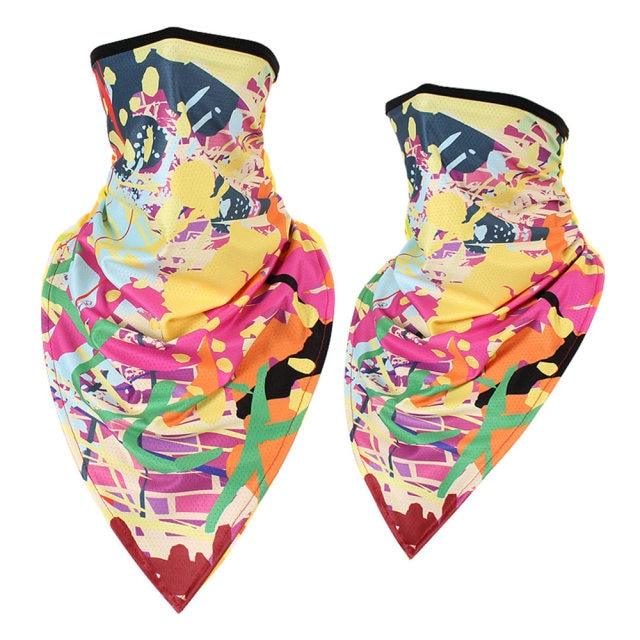 Summer Breathable Mesh Bandana Running Cycling Face Mask Hunting Skiing Bicycle Hiking Fishing Snowboard Cold Weather Balaclava Ski Mask Neck Warmer Hood Winter Gear Water Resistant and Windproof Fleece Thermal Face Mask Sports Scarf Women Men Stevvex
