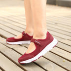 Summer Breathable Women Espadrilles Sneakers Healthy Walking Sport Mesh Sport Running Fashion Breathable Mesh Casual Shoes Flat Shoes Women Espadrilles Stevvex