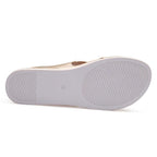 Summer Comfy Slip On Women Sandals Elastic Textile Sandals Casual Beach Shoes For Woman Classics Non-slip Lightweight Flat Sandals Fashion Sandals Ankle Strap Flat Sandals Stevvex