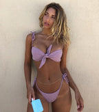 Summer Cute Vintage Women's Swimsuit Bikini Split Swimwear Women's Swimwear Women's 2-piece Beachwear Loose Bikini Fashion  Retro Bikini  Fashion Beachwear Summer Spa Beach Surf Sport Stevvex