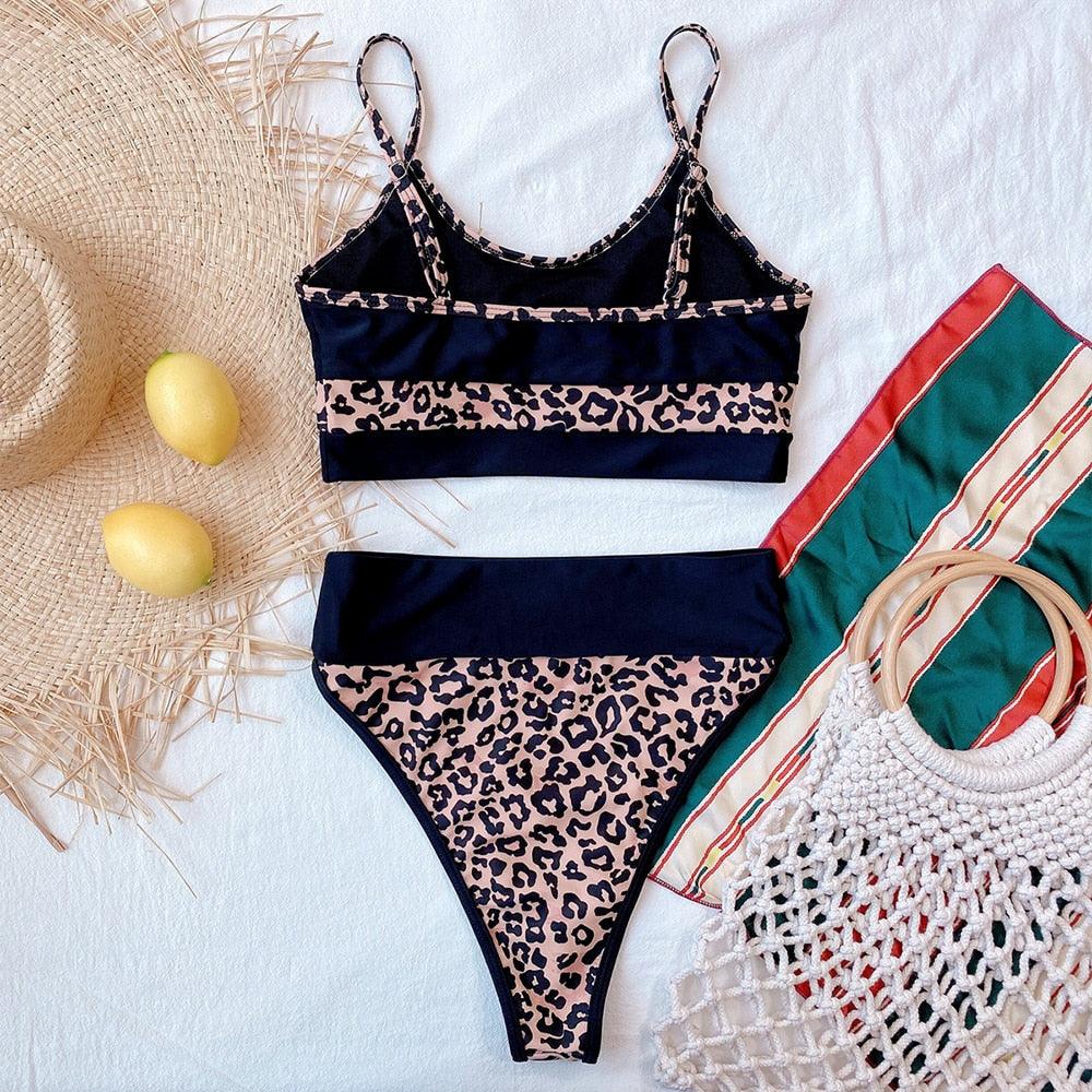 Summer Cute Vintage Women's Swimsuit Bikini Split Swimwear Women's Swimwear Women's 2-piece Beachwear Loose Bikini Fashion  Retro Bikini  Fashion Beachwear Summer Spa Beach Surf Sport Stevvex