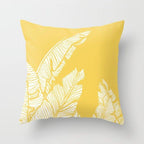 Summer Fashion Fresh Yellow Cute Pillows Case Geometry Yellow Pillow Case Cushion Cover Polyester Pillowcase Floral Cushion Case Modern Decorative Pillows For Bed Sofa Couch 45x45CM Stevvex
