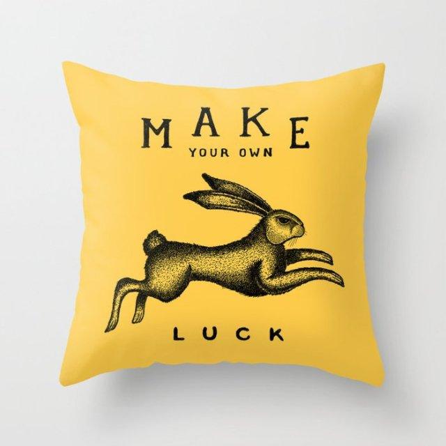 Summer Fashion Fresh Yellow Cute Pillows Case Geometry Yellow Pillow Case Cushion Cover Polyester Pillowcase Floral Cushion Case Modern Decorative Pillows For Bed Sofa Couch 45x45CM Stevvex