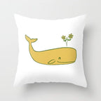 Summer Fashion Fresh Yellow Cute Pillows Case Geometry Yellow Pillow Case Cushion Cover Polyester Pillowcase Floral Cushion Case Modern Decorative Pillows For Bed Sofa Couch 45x45CM Stevvex