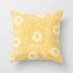Summer Fashion Fresh Yellow Cute Pillows Case Geometry Yellow Pillow Case Cushion Cover Polyester Pillowcase Floral Cushion Case Modern Decorative Pillows For Bed Sofa Couch 45x45CM Stevvex