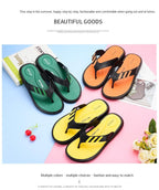 Summer Flip-flops Man Slippers Fashion Beach Shoes Men's Fashion Shoes Non-slip For Home And Sport Cushion Beach Slippers Thong Sandals Indoor And Outdoor Beach Flip Flop Stevvex