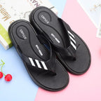 Summer Flip-flops Man Slippers Fashion Beach Shoes Men's Fashion Shoes Non-slip For Home And Sport Cushion Beach Slippers Thong Sandals Indoor And Outdoor Beach Flip Flop Stevvex