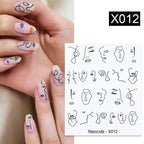 Summer Fruit Water Decals Kiwi Banana Strawberry Flower Alphabet Leaves Nail Art Stickers Wraps Slider Decorations 3D Fruit Nail Art Slices, Summer Fruit Slime Nail Supplies Nail Art Decorations Fruit Flakes Nail Accessories Stevvex