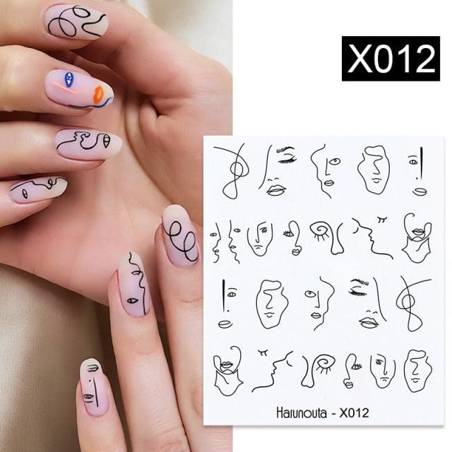 Summer Fruit Water Decals Kiwi Banana Strawberry Flower Alphabet Leaves Nail Art Stickers Wraps Slider Decorations 3D Fruit Nail Art Slices, Summer Fruit Slime Nail Supplies Nail Art Decorations Fruit Flakes Nail Accessories Stevvex