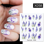 Summer Fruit Water Decals Kiwi Banana Strawberry Flower Alphabet Leaves Nail Art Stickers Wraps Slider Decorations 3D Fruit Nail Art Slices, Summer Fruit Slime Nail Supplies Nail Art Decorations Fruit Flakes Nail Accessories Stevvex