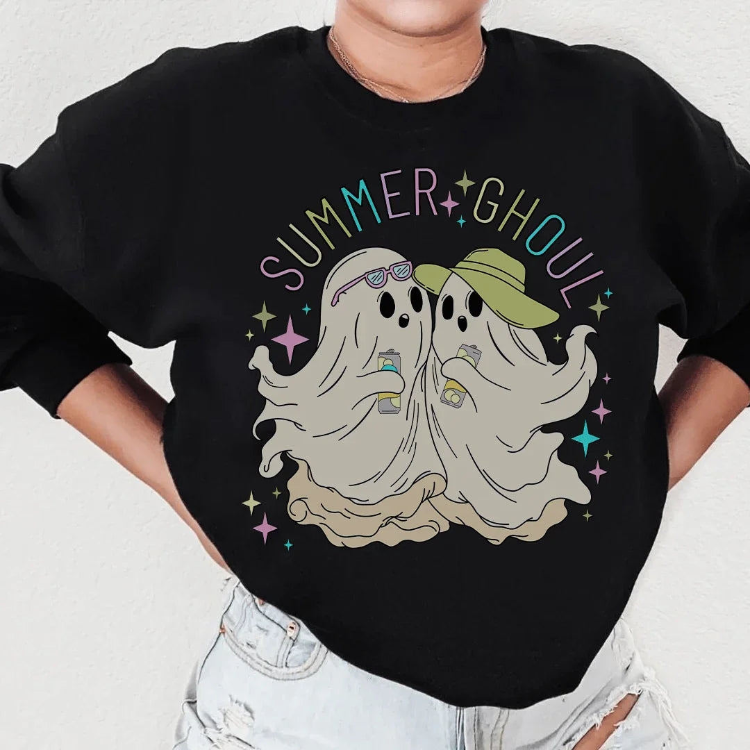 Summer Ghoul Sweatshirt Peachy Sunday