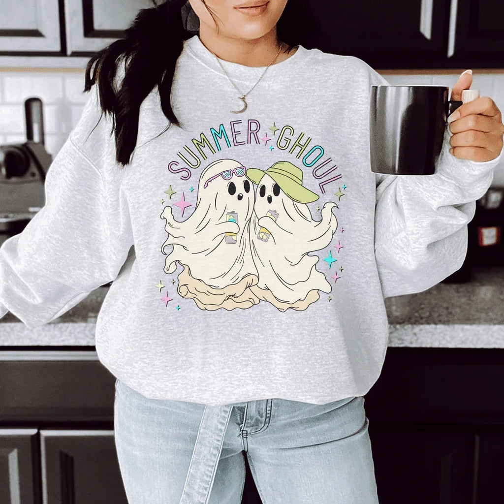 Summer Ghoul Sweatshirt Peachy Sunday