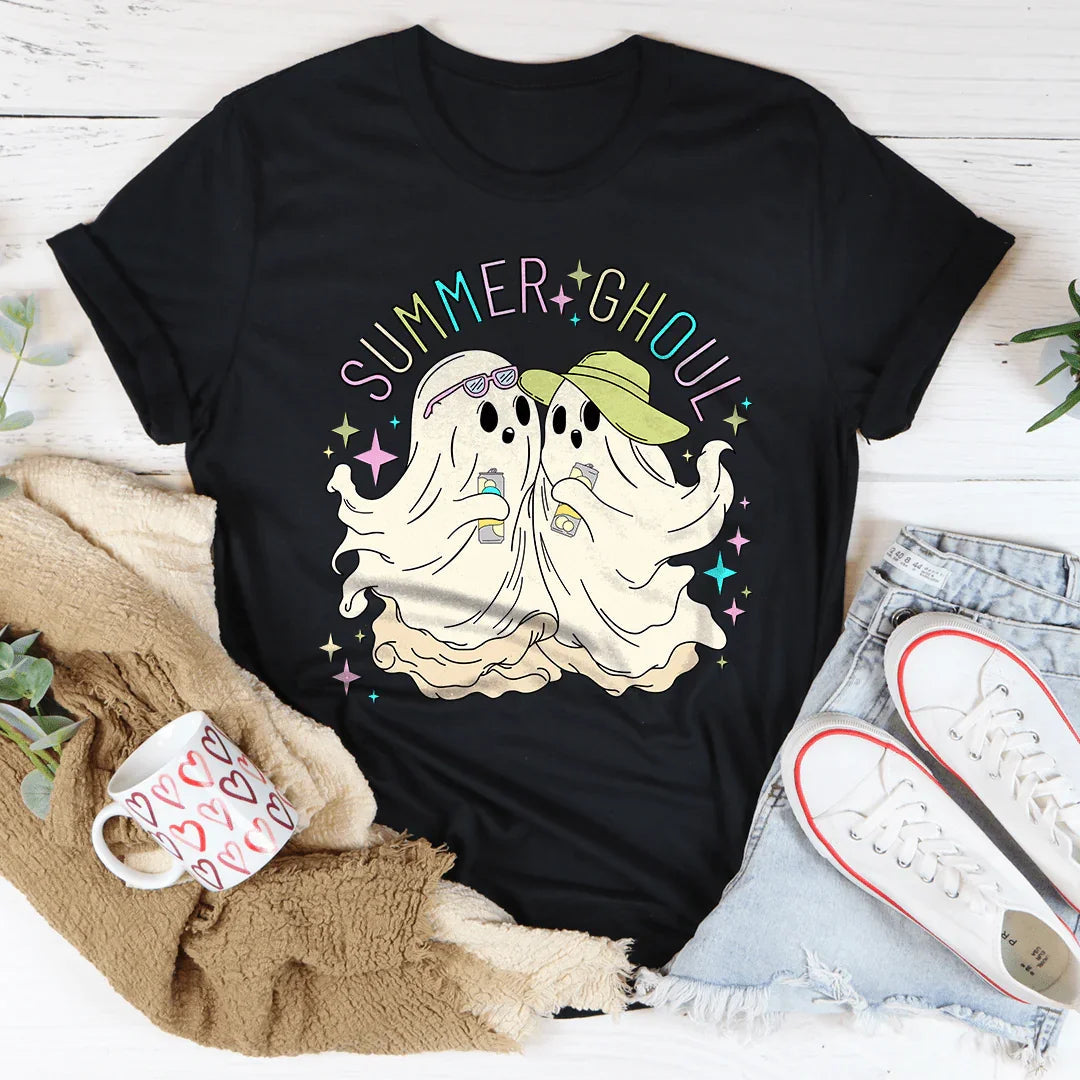 Summer Ghoul Tee Peachy Sunday