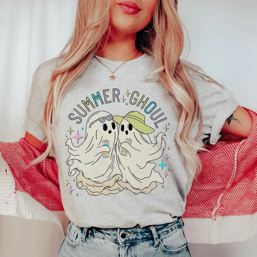 Summer Ghoul Tee Peachy Sunday