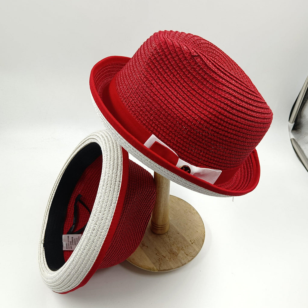 Summer Hat New Female Sun Hat Folding Beach Hat New Women's Ladies Wide Large Brim Floppy Folding Summer Beach Sun Hat Straw Cap Big Brim Elegant White Travel Sun Hat 55-58CM Stevvex