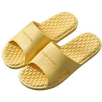 Summer Home Mens Slippers Simple Black White Shoes Non-Slip Bathroom Slides Flip Flops Indoor Women Slippers Soft Slides Slippers For Men Cloud Cushioned Slides Thick Non-Slip Pool Gym House Slipper Stevvex