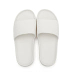 Summer Home Mens Slippers Simple Black White Shoes Non-Slip Bathroom Slides Flip Flops Indoor Women Slippers Soft Slides Slippers For Men Cloud Cushioned Slides Thick Non-Slip Pool Gym House Slipper Stevvex