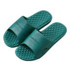 Summer Home Mens Slippers Simple Black White Shoes Non-Slip Bathroom Slides Flip Flops Indoor Women Slippers Soft Slides Slippers For Men Cloud Cushioned Slides Thick Non-Slip Pool Gym House Slipper Stevvex