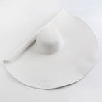 Summer Large Wide Brim Foldable Sun Hats For Women Foldable Sun Hat Wide Brim Summer Straw Floppy Beach Hat Oversized Sun Hat Modern Travel Straw Hat Fashionable Lady UV Protection Beach Hat 54-57cm
