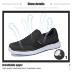 Summer Lightweight Men's Fashion Quality Breathable Outdoor Footwear Casual Ultra Lightweight Breathable Espadrilles  Walking Shoes Non Slip Athletic Fashion Shoes