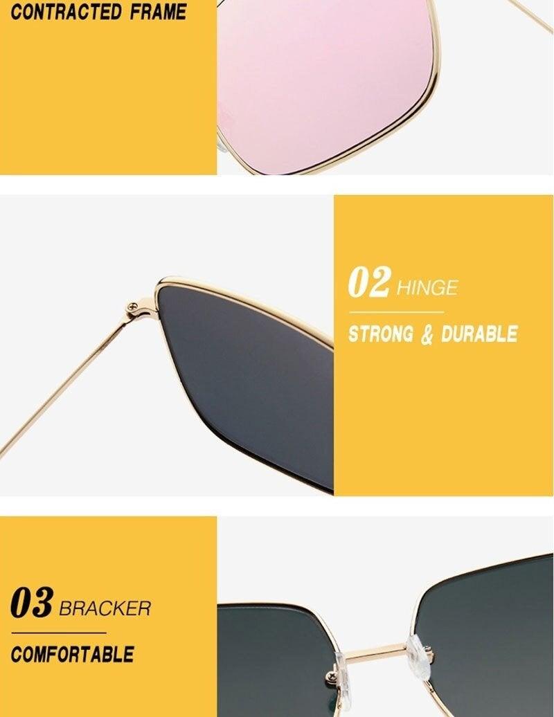 Summer Luxury Square Sunglasses For  Women Elegant Design Eyewear Women Men Fashion Design Lightweight Glasses Women UV Protection Sunglasses Stevvex