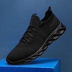 Summer Men's Casual Light Sneaker Outdoor Breathable Mesh Fashion Sports White Popular Style Running Casual Sneakers Couple Walk Sport Running Athletic Non Slip Fashion Sneakers Stevvex