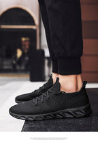 Summer Men's Casual Light Sneaker Outdoor Breathable Mesh Fashion Sports White Popular Style Running Casual Sneakers Couple Walk Sport Running Athletic Non Slip Fashion Sneakers Stevvex