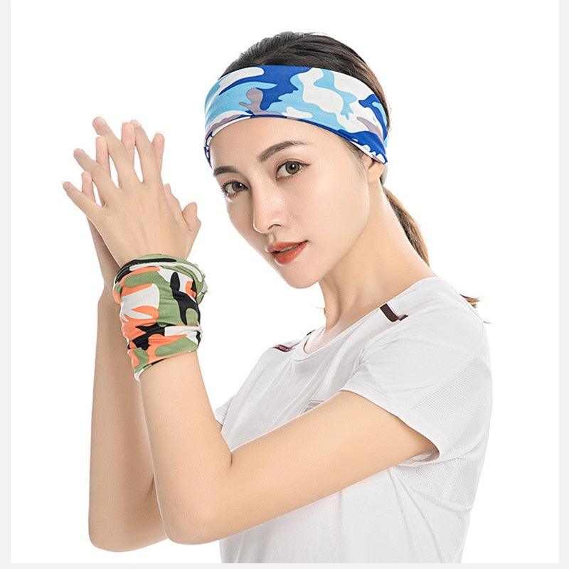 Summer Men Women Camouflage Bandana Half Face Mask Neck Gaiter Cover Face Scarf  Cycling Hunting Fishing Balaclava Scarf Unisex Men Women Bandanas Polyester Breathable Windproof Anti UV Neck Cover Camping Hiking Climbing Face Mask Stevvex