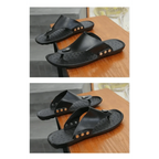 Summer Modern Design Men Flip-Flops For Beach Slippers Classic Brown Sandals Comfortable Casual Beach Outdoor Slippers For Men Stevvex